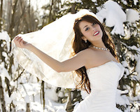 Top Five Eco-friendly Winter Wedding Themes