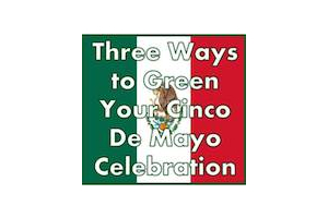 Three Ways to Green Your Cinco De Mayo Celebration