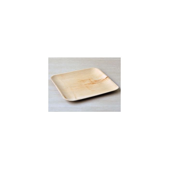 10" Square Palm Leaf Plate - Pack of 25