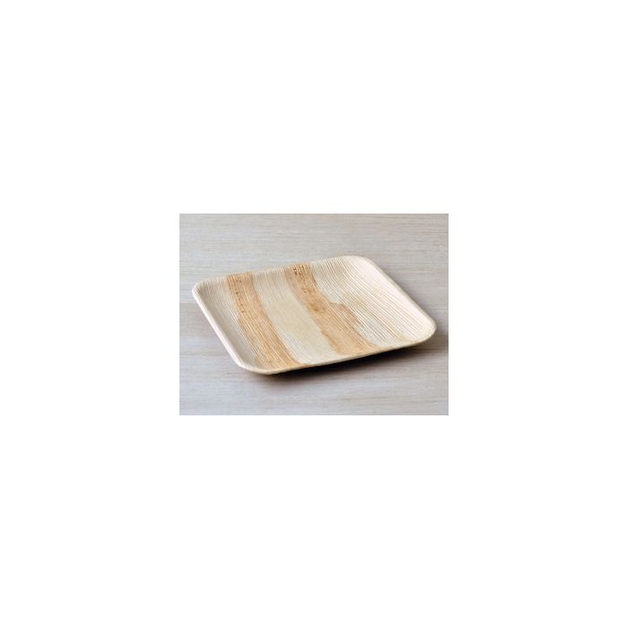 8" Square Palm Leaf Plate - Pack of 25