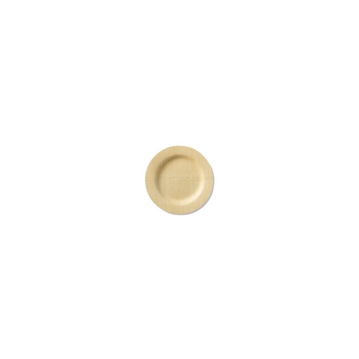 Bambu All Occasion Veneerware 7" Round Plate (Set of 25 per package)