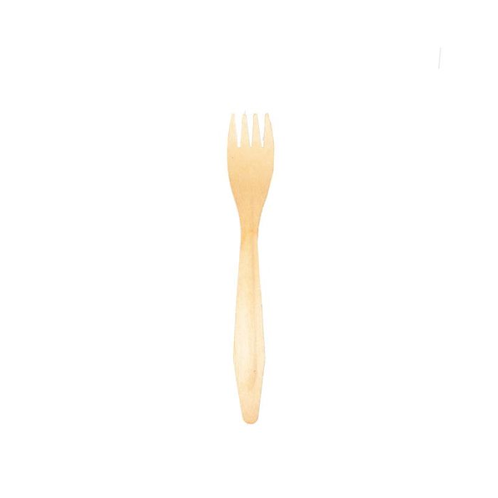 Premium Wooden Fork-7inch