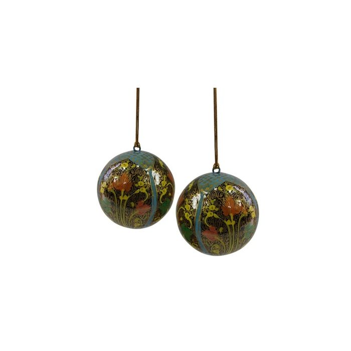 Handpainted Blue Hope Ornaments