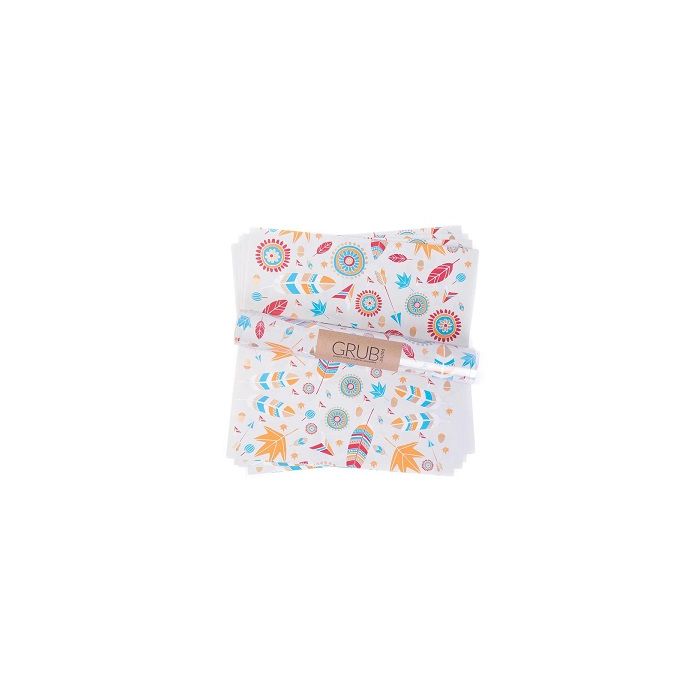 Fall Gift Wrap or Grub Paper - Set of 12 sheets