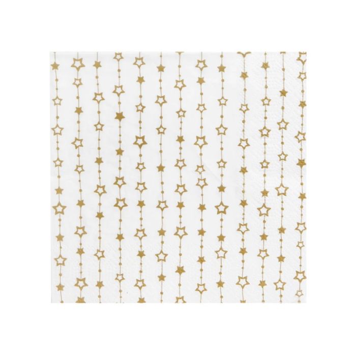Luxe Gold Star Eco-friendly Napkins