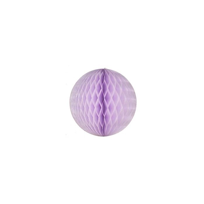 Lavender Honeycomb Tissue Ball Decoration - Multiple Sizes Available