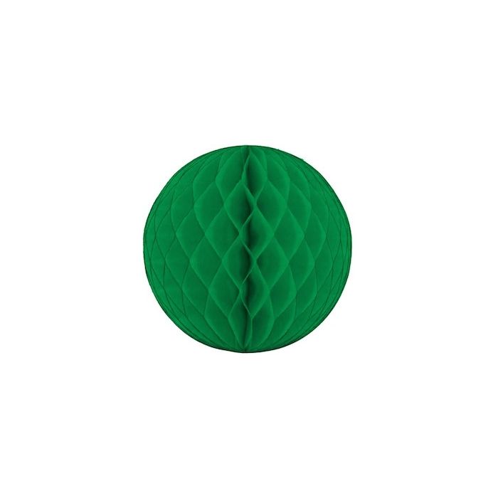 Green Honeycomb Tissue Ball Decoration - Multiple Sizes Available