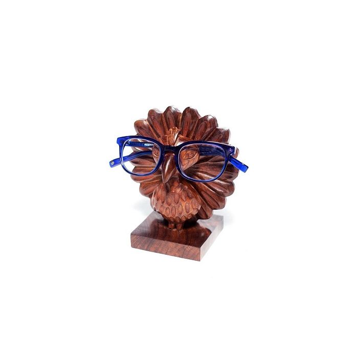Handmade Peacock Eyeglass Holder