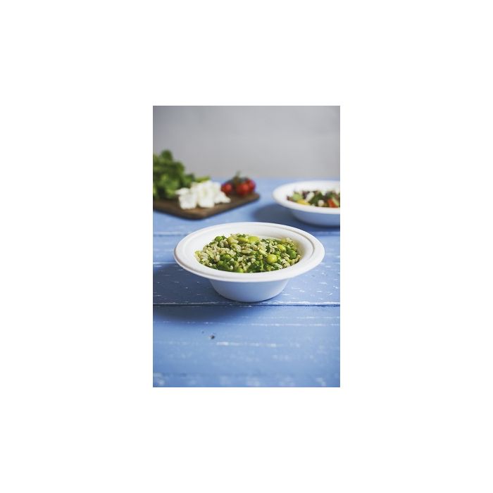 Compostable Bagasse 12 oz Bowl - Pack of 50