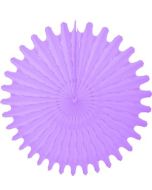 Lavender Honeycomb 18" Tissue Fan Decoration 