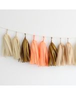 Nectar Tissue Paper Tassel Garland - 6'