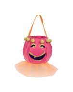 Pun'kin Head Girl Felt Trick or Treat Bag