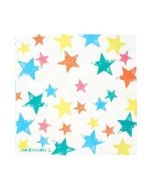 Rainbow Star Recyclable Paper Napkins-set of 20