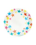 Rainbow Star Dinner Recyclable 12 Paper Plates
