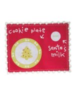 Santa's Cookies and Milk Placemat