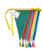 Rainbow Fabric Bunting-10 ft