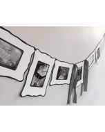 Black & White Frame Garland