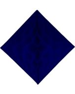 Blue Honeycomb 12" Tissue Diamond Decoration