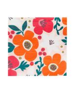 Floral Recyclable Napkin