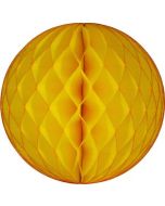 Gold Honeycomb Tissue Ball Decoration - Multiple Sizes Available