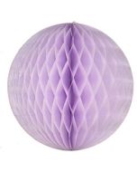 Lavender Honeycomb Tissue Ball Decoration - Multiple Sizes Available