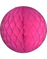 Hot Pink Honeycomb Tissue Ball Decoration - Multiple Sizes Available