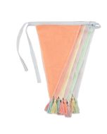 Pastel Fabric Bunting-10 ft
