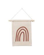 Rust Rainbow Hang Sign