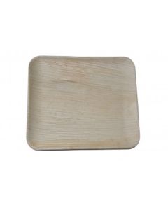 10" Square Palm Leaf Plate - Pack of 25