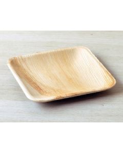 6" Square Palm Leaf Plate - Pack of 25