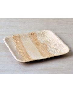 8" Square Palm Leaf Plate - Pack of 25