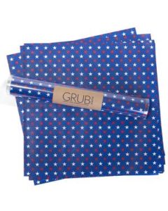 American Star Gift Wrap Or Grub Paper - Set of 12 sheets