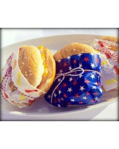 American Star Gift Wrap Or Grub Paper - Set of 12 sheets