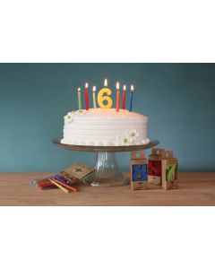Birthday Number Cake Candles