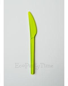 Green Compostable PLA 6 inch Knives - Pack of 50