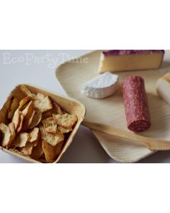 Square 5" Palm Leaf Bowls - Pack of 25