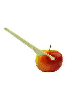 Compostable White CPLA 6.5 Knife - Pack of 50