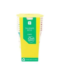 Rainbow Star Recyclable Paper Cups-pack of 8