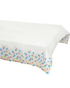 Rainbow Star Recyclable Paper Table Cover