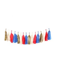 Bandcamp Tissue Paper Tassel Garland - 6' Long