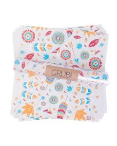 Fall Gift Wrap or Grub Paper - Set of 12 sheets
