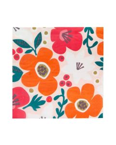 Floral Recyclable Napkin