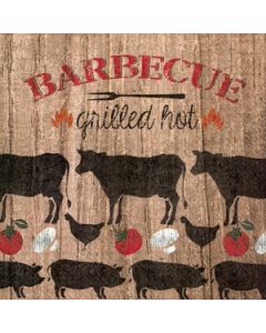 Grilled Hot Cocktail Napkin - 20 napkins per package