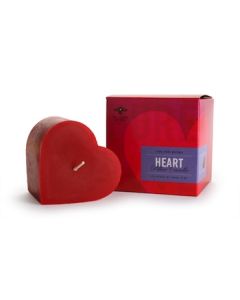 Big Dipper 100% Beeswax Heart Pillar