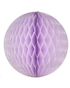 Lavender Honeycomb Tissue Ball Decoration - Multiple Sizes Available