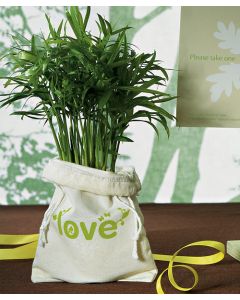 ECO Mini Drawstring Bag made of 100% Organic Cotton - Set of 12 - as low as $17.98