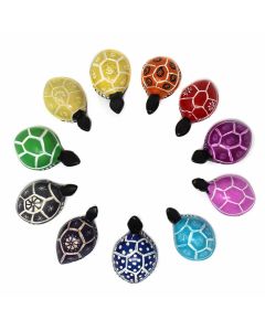 Handmade Soapstone Turtles -Set of 3
