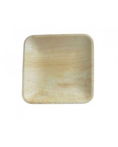 6" Square Palm Leaf Plate - Pack of 25