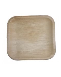 8" Square Palm Leaf Plate - Pack of 25