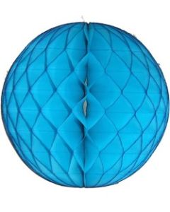 Turquoise Honeycomb Tissue Ball Decoration - Multiple Sizes Available